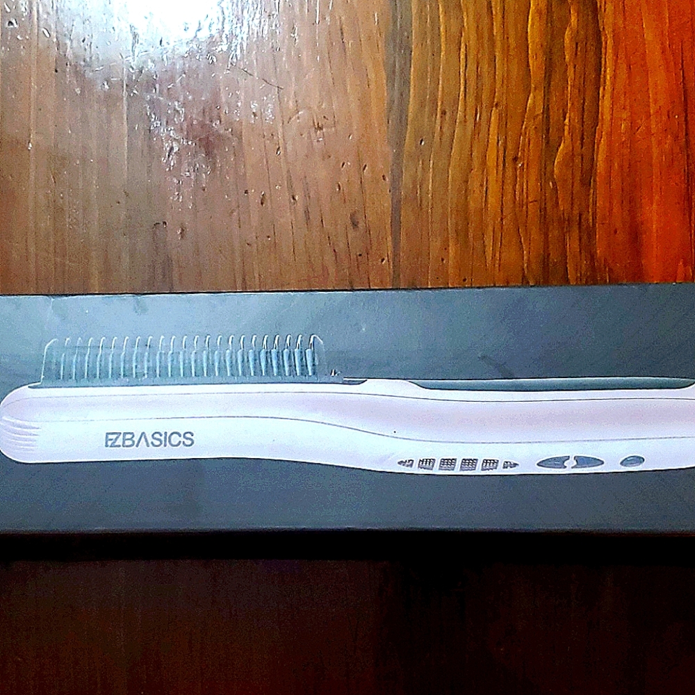 EZBASICS Hair Straightening Wand or Brush NIB